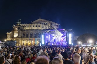 Dresden City Festival in the Old Town, Dresden City Festival, Dresden, Saxony, Germany, Europe