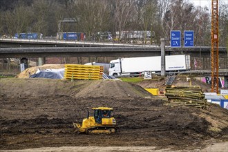 Duisburg-Kaiserberg motorway junction, complete reconstruction and new construction of the A3 and