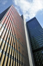 The former Deutsche Welle headquarters, office tower and studio tower, Raderberggürtel, Cologne,