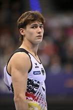 Timo Eder GER, gymnastics, artistic gymnastics, gymnast, men, EnBW DTB-Pokal, Porsche-Arena,