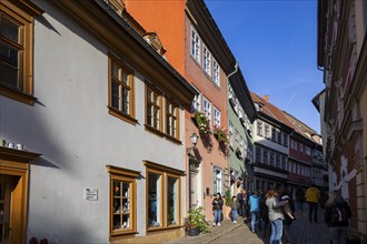 The Krämerbrücke is the oldest secular building in Erfurt and is one of the city's most famous