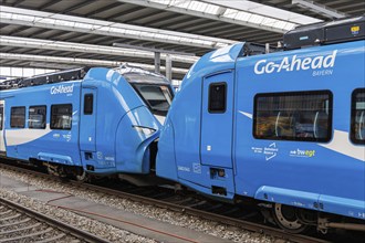 Siemens Mireo regional train from GoAhead at Munich Central Station, Germany, Europe