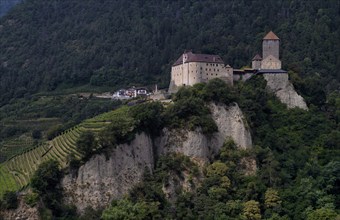 Tyrol Castle, Dorf Tyrol, Tirolo, South Tyrol, Autonomous Province of Bolzano, Italy, Europe