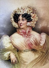 Marie Charlotte Kinsky (1782-1841), née Baroness bon Kerpen. Princess, Historical, digitally