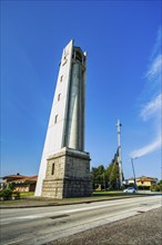 Bell tower, Chiesa dei Santi Pietro e Paolo, Majano Friuli, Friuli-Venezia Giulia, Italy, Europe