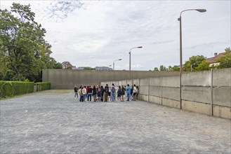 Berlin Wall Memorial, sight and reminder of the division by the Berlin Wall and of the fatalities