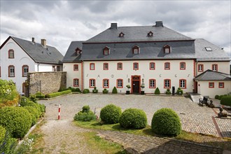 Schlosshotel Burghaus, Kronenburg, Euskirchen district, Eifel, North Rhine-Westphalia, Germany,