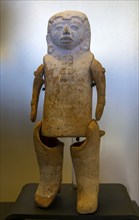 Articulated female figure, from Jaina, Terminal Classic period, Mayan archaeological museum, Fort