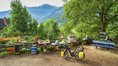 Peter's Rad'l rest area, Penk, municipality of Reißeck, Carinthia, Austria, Europe