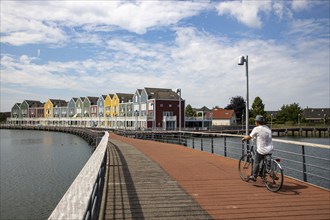 Small town of Houten near Utrecht, bicycles have priority in the town of 50, 000 inhabitants,