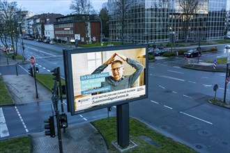 Appeal by the Federal Ministry of Health to stay at home, with Günther Jauch, advertising campaign,