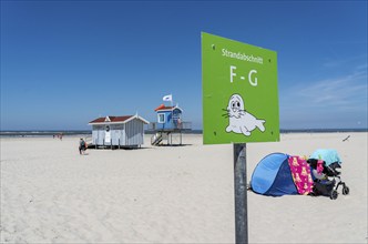 North Sea island of Langeoog, early summer, shortly after the first easing of the lockdown in the