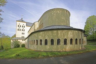 Heiligenborn Monastery built in 1952, Redemptorist monastery, Bous, Saarland, Germany, Europe