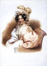 Gabriele Marie Princess Auersperg, née Lobkowitz (1793-1863), Historical, digitally restored