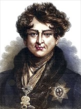 George IV (1762-1830), son of George III, Prince Regent from 1811 due to his father's illness, King