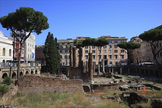 Largo di Torre Argentina, a square in the Pigna neighbourhood of Rome on the ancient Campus