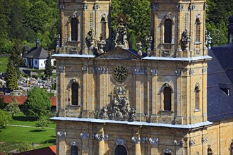 Pilgrimage basilica of the Holy Trinity of the Franciscan monastery in Gößweinstein, district of