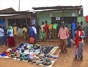 South Ethiopia, street scene and market in Sodo, Ethiopia, Africa