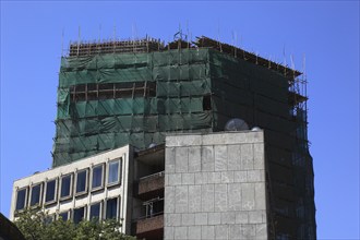 Addis Ababa, city centre, high-rise building, construction site, Ethiopia, Africa