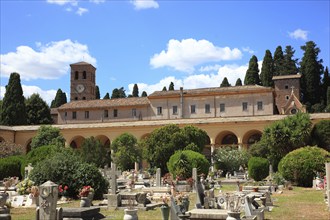 Campo Verano, Cimitero Comunale Monumentale Campo Verano, the largest cemetery in Rome in the