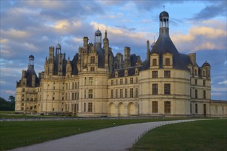 Chambord Castle, Chambord, Loir-et-Cher department, Centre region, France, Europe