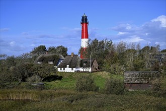 Lighthouse from 1906, island of Pellworm, Schleswig-Holstein Wadden Sea National Park, North