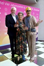 Klaus Lenk, Dagmar Frederic and Julian F.M. Stöckl at the event Landpartie with Julian F.M. Stöckel