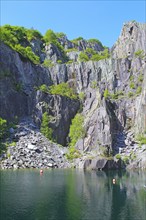 Vivian slate quarry, Dinorwic slate quarries, Llanberis, Gwynedd, Snowdonia, north Wales, UK