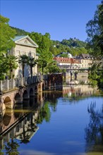 Regentenbau, Wandelhalle on the Franconian Saale, Bad Kissingen, Rhön, Lower Franconia, Franconia,