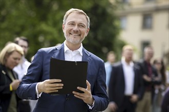 Christian Lindner (FDP), Federal Minister of Finance, photographed during the presentation of the