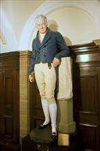 William Wilberforce statue inside the Guildhall, Hull, Yorkshire, England, United Kingdom, Europe