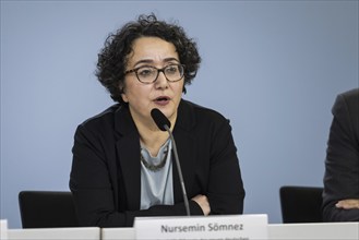 Nursemin Soemnez, Managing Director of the new German organisations, photographed at a press