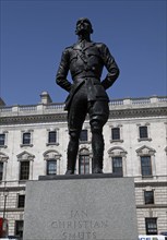 Jan Smuts statue, Parliament Square, London