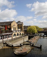 Regent's canal, Camden Lock, London