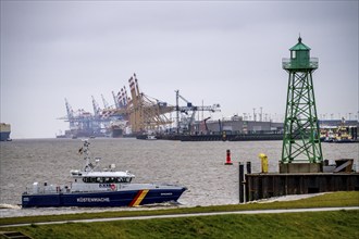 MSC and Eurogate Container Terminal in the seaport of Bremerhaven, Eurogate Container Terminal with