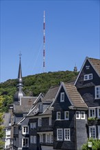 The old town centre of Langenberg, a district of Velbert in the district of Mettmann, one of 2