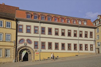 Historical, Lucas Cranach House, Cranach House, Baroque, Main Market, Gotha, Thuringia, Germany,