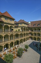 Old Palace Stuttgart, former moated palace, princely residence, 14th century seat of the Counts of