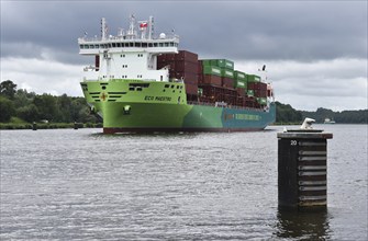 Container ship ECO MAESTRO can be fuelled with bio-methanol