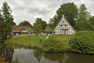 Europe, Germany, Lower Saxony, Hamburg Metropolitan Region, Hanseatic City of Stade, Museum Island,