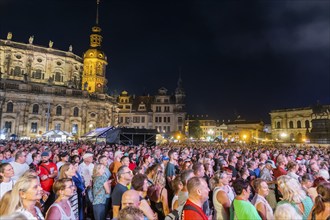 Dresden City Festival in the Old Town, Dresden City Festival, Dresden, Saxony, Germany, Europe