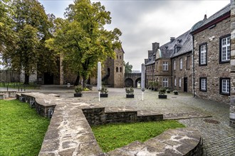 Broich Castle on the west bank of the Ruhr near the city centre, the fortification is in parts the