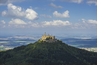 Hohenzollern Castle, Zollernalbkreis, Swabian Alb, Baden-Wuerttemberg, Germany, Europe