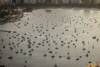 Boats in the harbour of Rio de Janeiro. 21.07.2024. Photographed on behalf of the Federal Ministry