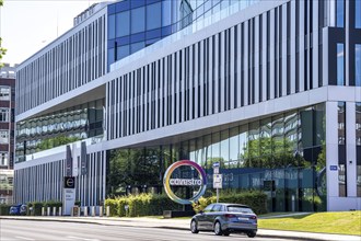 Corporate headquarters of Covestro AG in Leverkusen, at the Chempark, North Rhine-Westphalia,