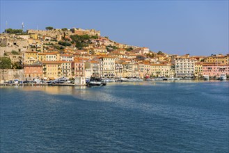 Harbour, fortress, Mediterranean island, island, tourism, Elba, Italy, Europe