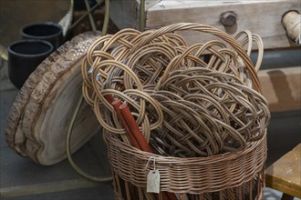 Old carpet beater, Bavaria, Germany, Europe