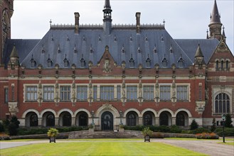 Peace Palace, seat of the International Court of Justice of the United Nations, The Hague,