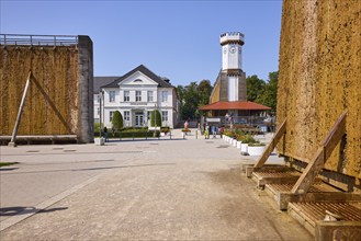 Graduation works, salt works with salt works clinic, former inhalatorium in Bad Salzuflen, Lippe