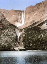 Týssestrengene, Hardanger Fjord, Norway, View from 1885, Historical, digitally restored